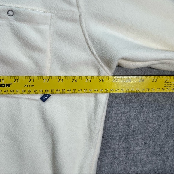 HUF Highland Polar Fleece Overshirt Size XL - Picture 11 of 13